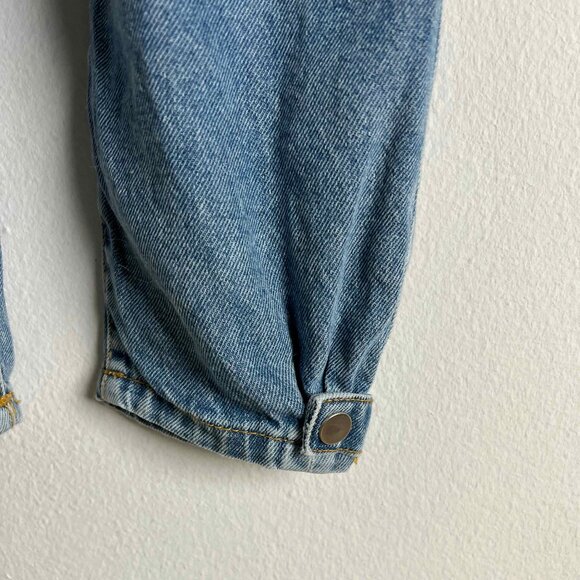 Kids Denim Jumpsuit - Picture 4 of 9